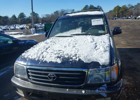 2001 Toyota Land Cruiser из США, поврежденный, VIN JTEHT05J612000906